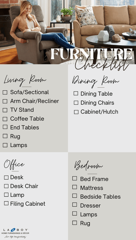 Furniture Shopping Checklist