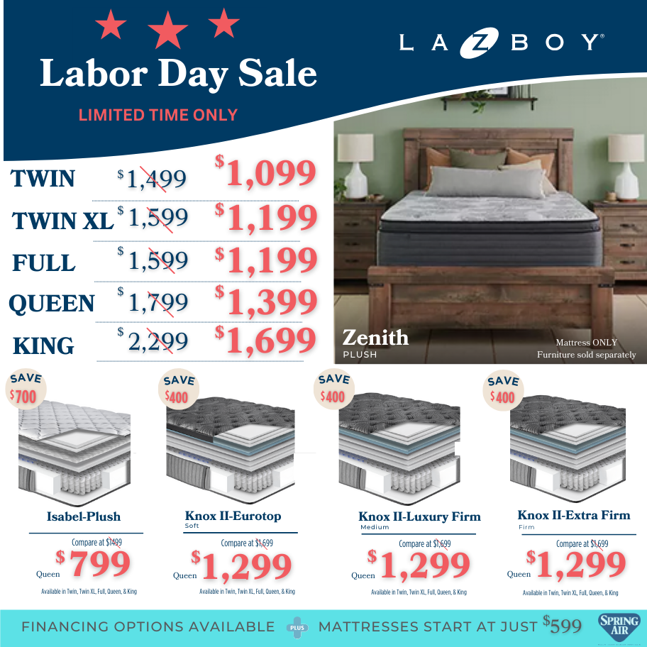 Labor Day-Mattress Insert