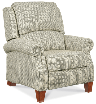 unique features of the carleton high leg reclining chair