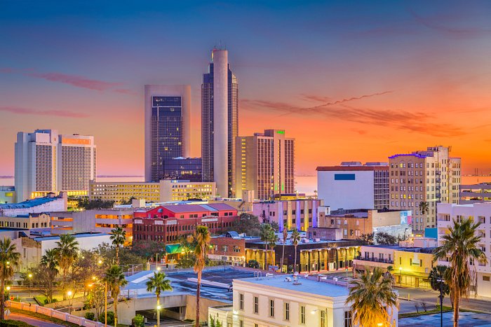 corpus christi texas downtown skyline