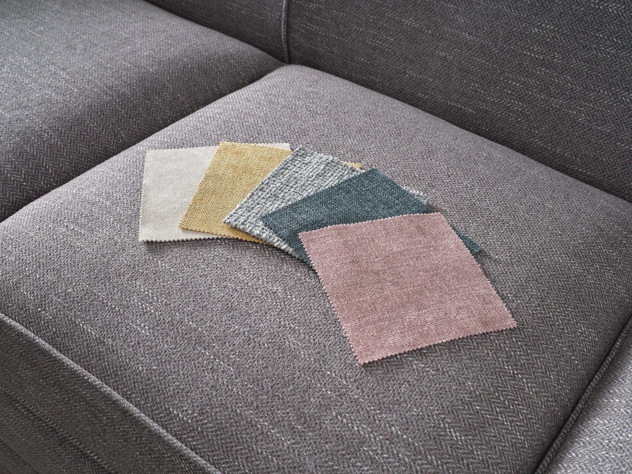 fabric swatches at la-z-boy