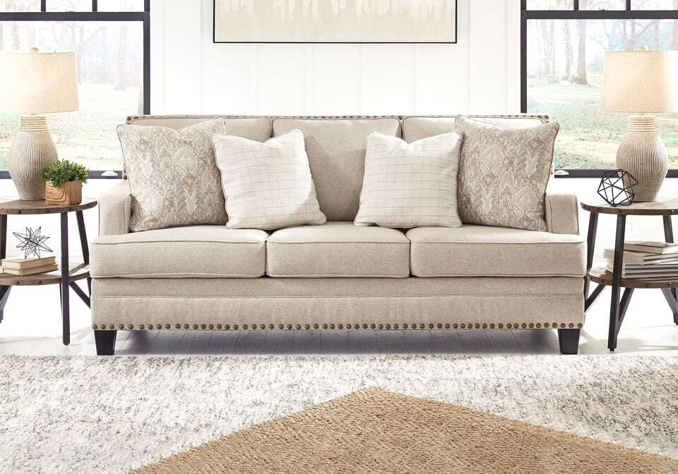 linen sofa