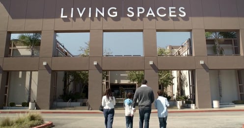 living spaces store location