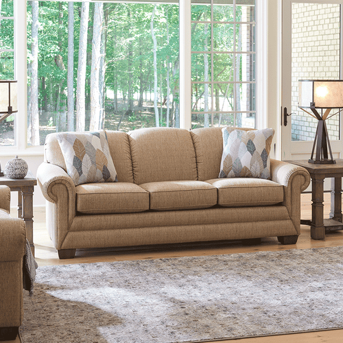 mackenzie sofa lazy boy in decorated living room