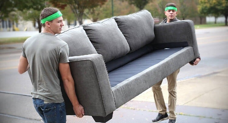 throw out your old sofa