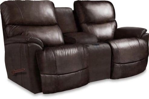 trouper reclining loveseat at La-Z-Boy South Texas