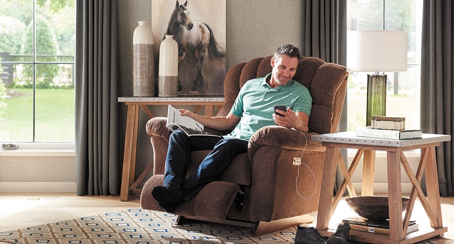 oversized recliners at la-z-boy south texas